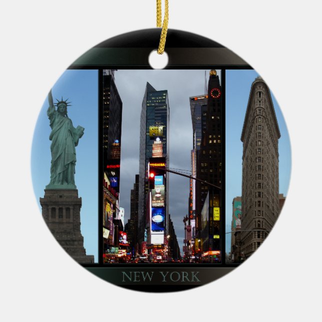 New York Ornament New York Souvenir Decoration (Front)