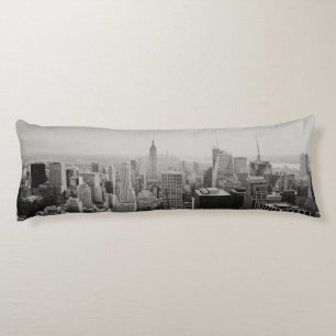 New York Panoramic Skyline Body Cushion