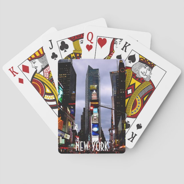 New York Playing Cards NYC Souvenir Cards Custom (Back)