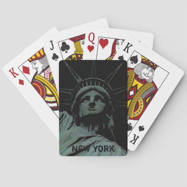 New York Playing Cards Statue of Liberty Souvenirs (Back)