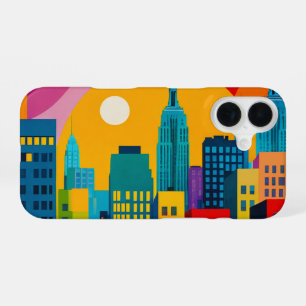 New York Pop Art iPhone 16 Case