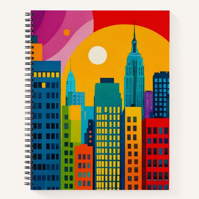 New York Pop Art Notebook (Front)