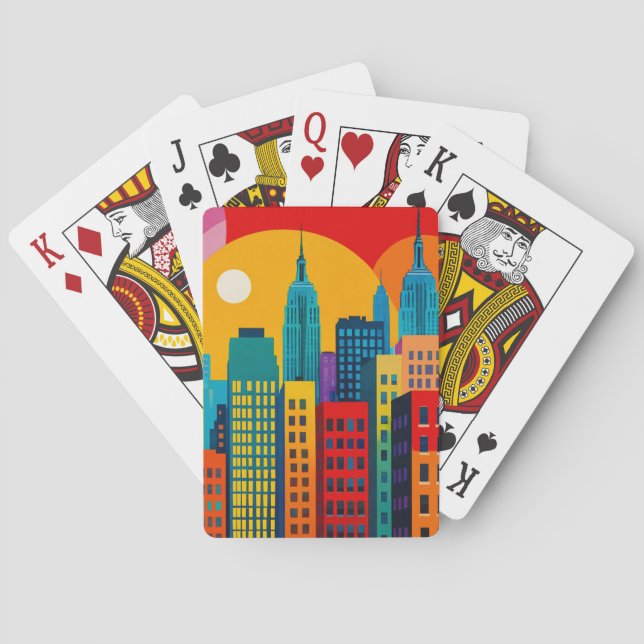 New York Pop Art Playing Cards (Back)