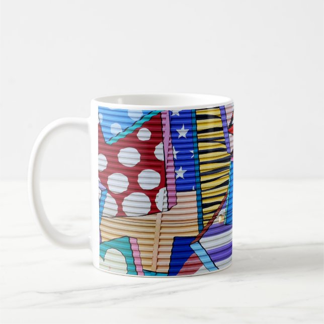 New York Pop Walls II Coffee Mug (Left)