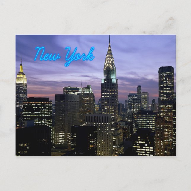 New York Postcard (Front)