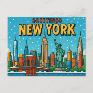 NEW YORK Postcard