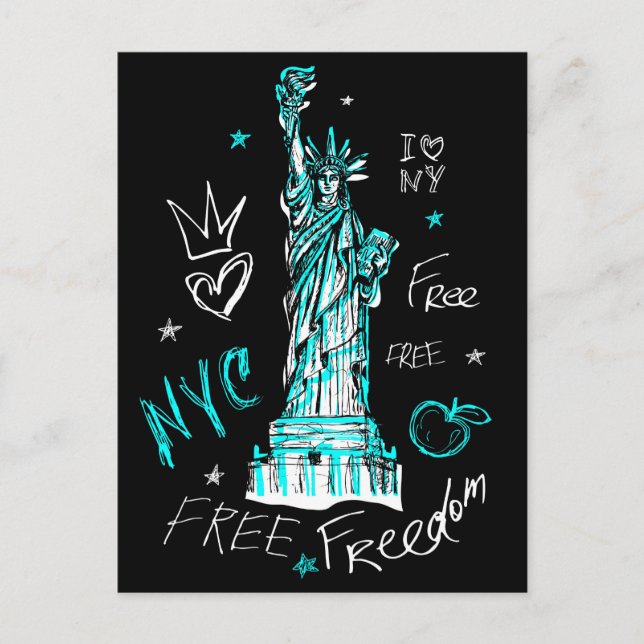 New York Postcard (Front)