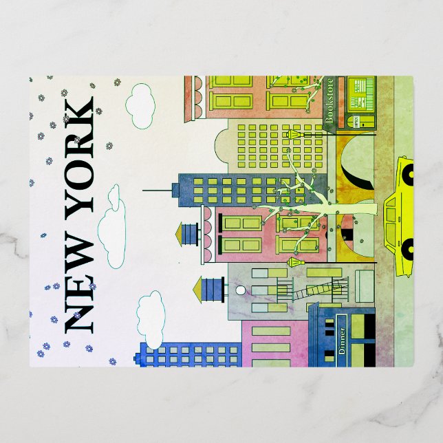 New York postcard (Front)