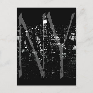 New York Postcard Cityscape New York Souvenir Card