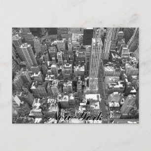 New York Postcard Cityscape New York Souvenir Card