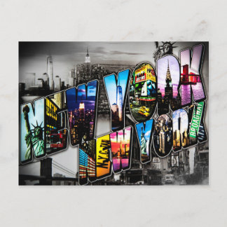 New York Postcard Vintage