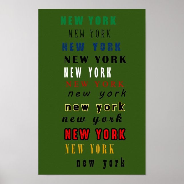 New York Poster (Front)
