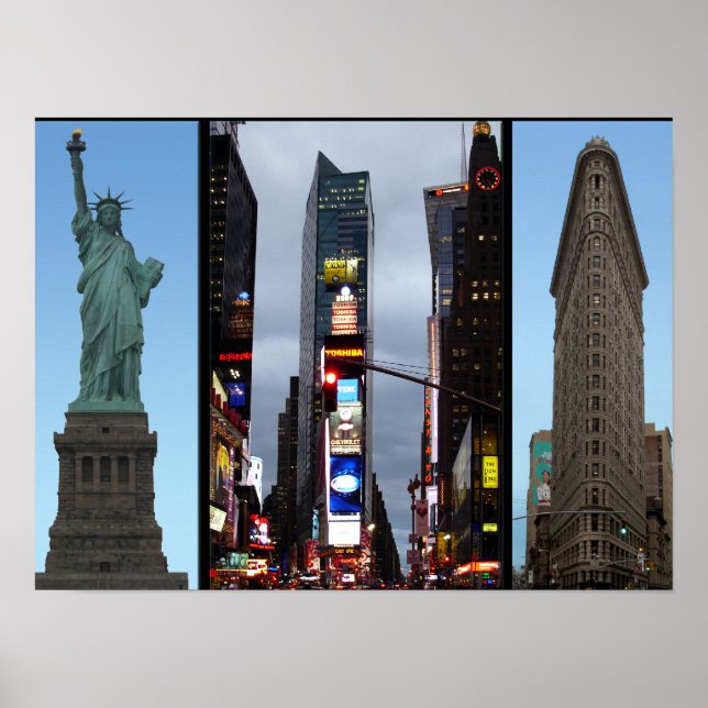 New York Poster New York Souvenir Posters & Prints (Front)