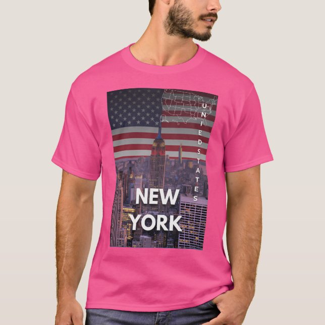 New York Poster T-Shirt (Front)