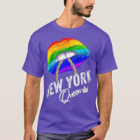 New York Queen LGBTQ Gay Pride American Rainbow