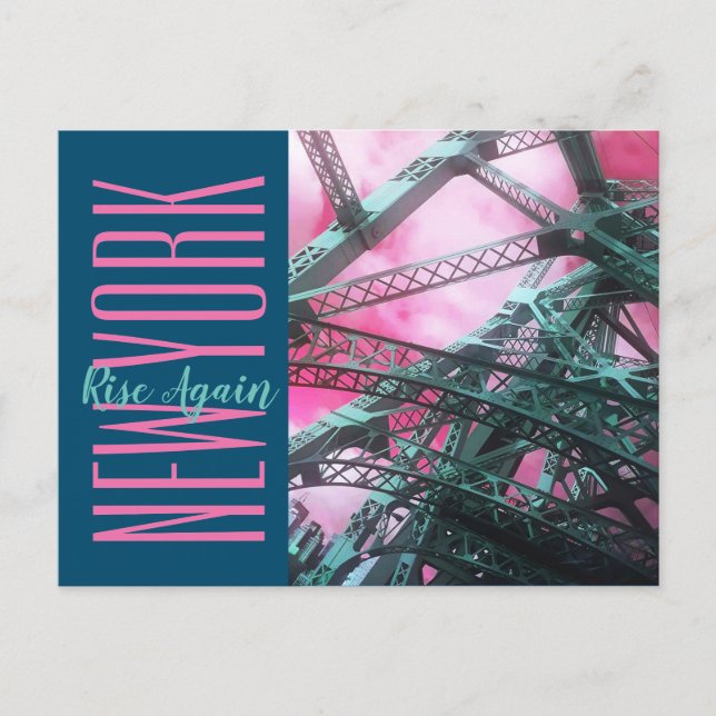 New York-Queensboro Bridge Postcard (Front)