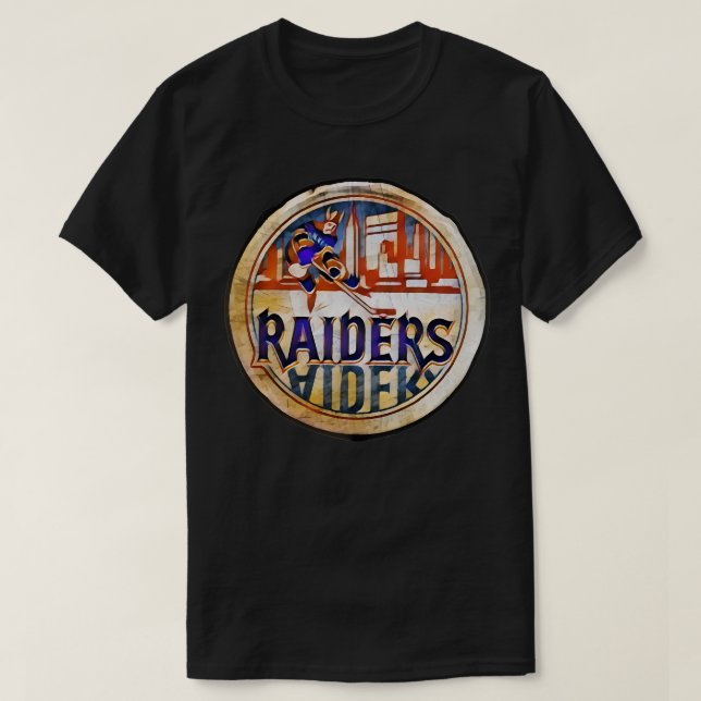 New York Raiders Hockey T-Shirt (Design Front)