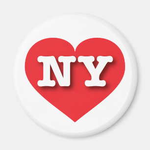 New York Red Heart - I love NY Magnet