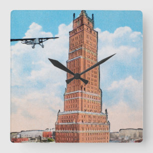New York: Ritz Tower Square Wall Clock