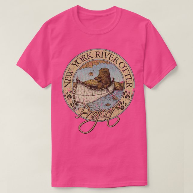 New York River Otter Project 1995 T-Shirt (Design Front)