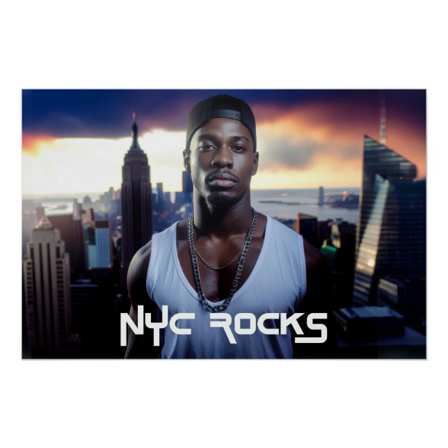 NEW YORK ROCKS - NYC POSTER (Front)