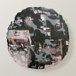 New York Round Cushion