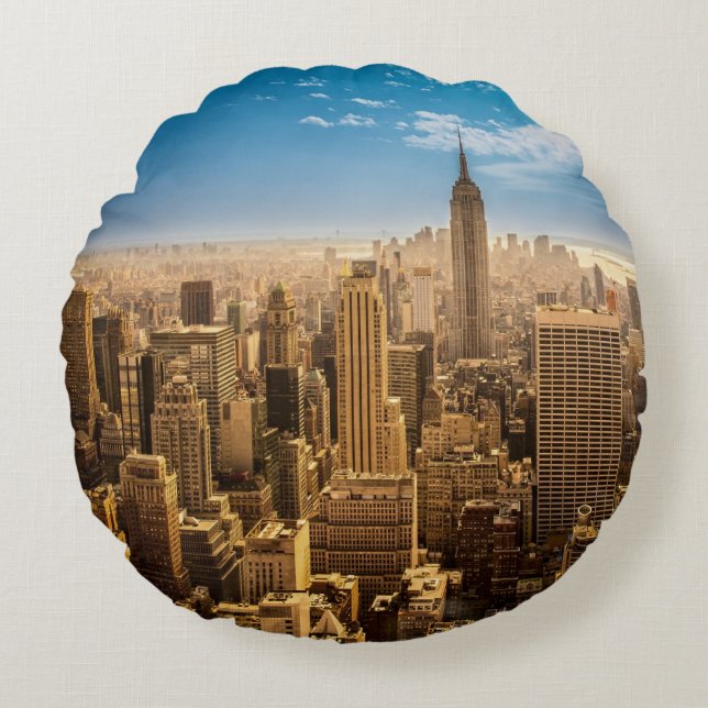 New York Round Cushion (Front)