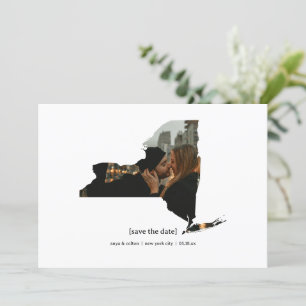 New York Save the Date Photo Card