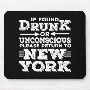 New York Sayings Funny Ny  Mouse Mat