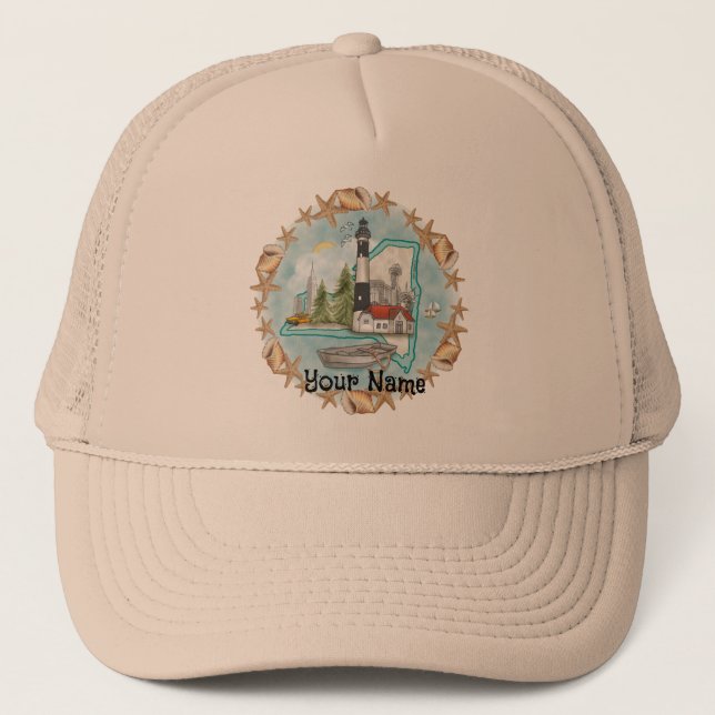 New York Shells Lighthouse hat (Front)