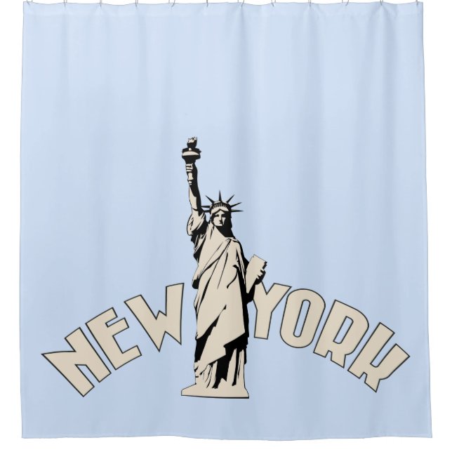 New York Shower Curtain (Front)