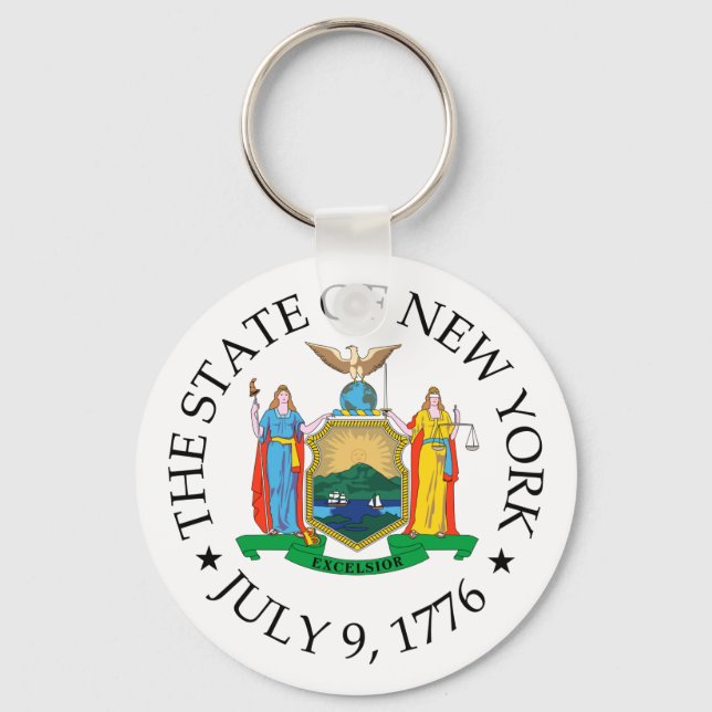 New York sign Key Ring (Front)