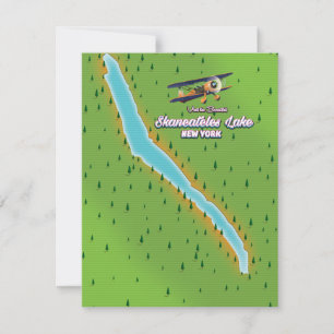new york Skaneateles Lake map