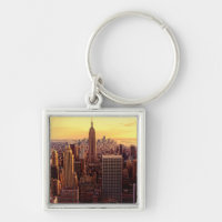 New York skyline city with Empire State