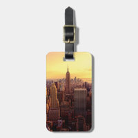 New York skyline city with Empire State