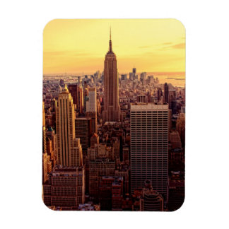 New York skyline city with Empire State Magnet