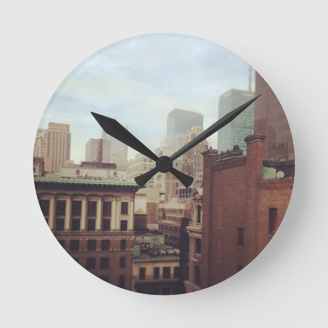 New York Skyline clock (Front)