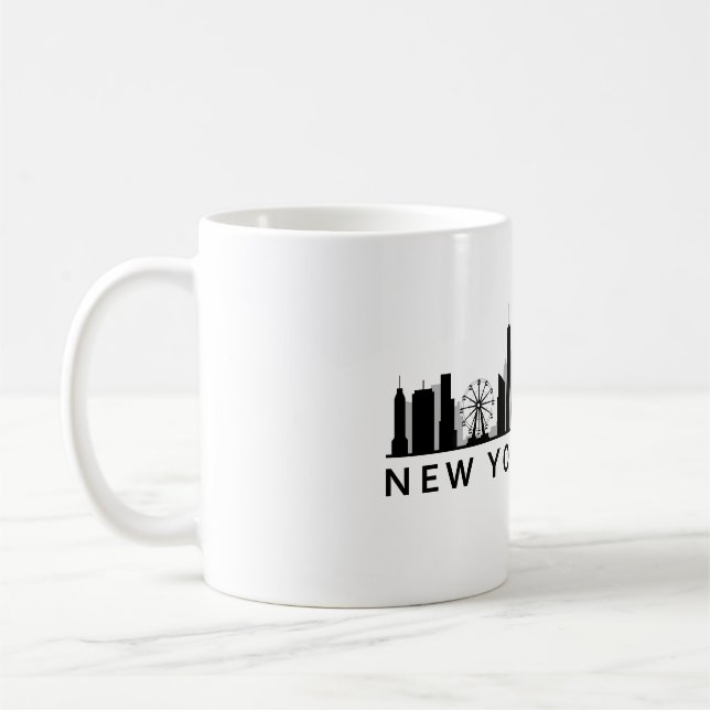 New York Skyline Coffee Mug (Left)