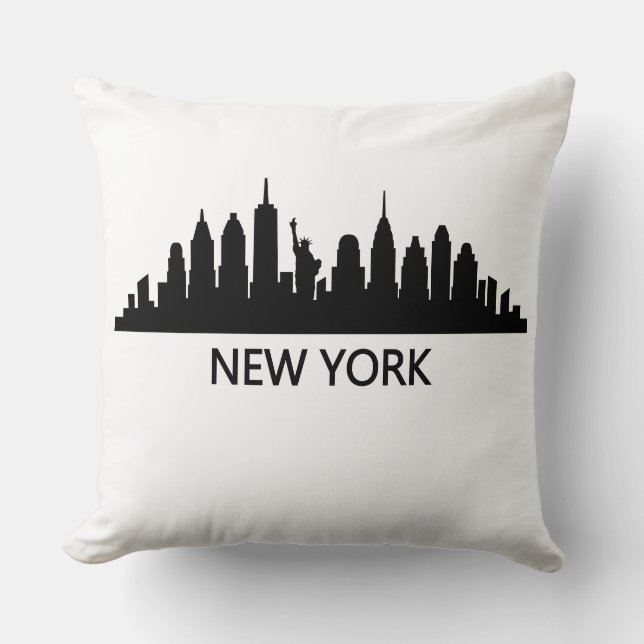New York Skyline Cushion (Front)