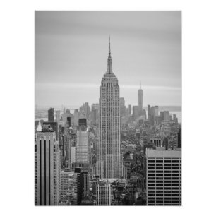 New York Skyline - Empire State Building Photo Print