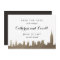 New York Skyline Faux Gold Save the Date