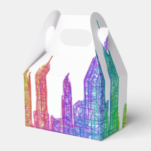 New York skyline Favour Box
