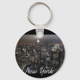 New York Skyline Key Chain New York Souvenirs