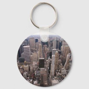 New York Skyline Key Ring