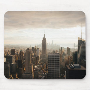 New York skyline Mouse Mat
