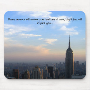 New York Skyline Mouse Mat