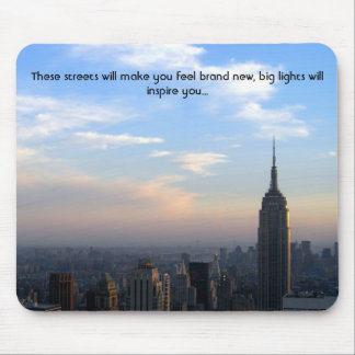 New York Skyline Mouse Mat