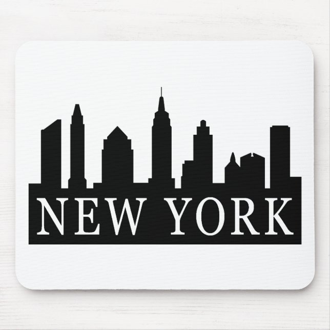 New York Skyline Mouse Mat (Front)