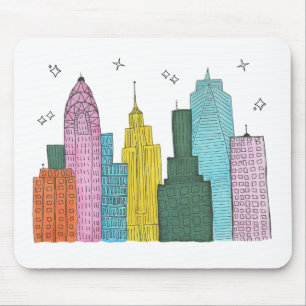 New York Skyline Mousepad