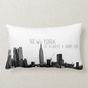 New York Skyline Pillow